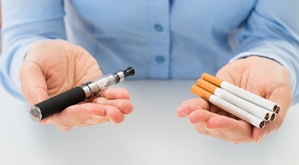  Electronic and regular cigarette