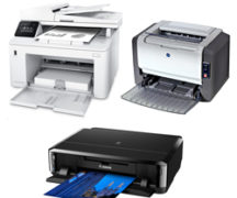  Printer selection