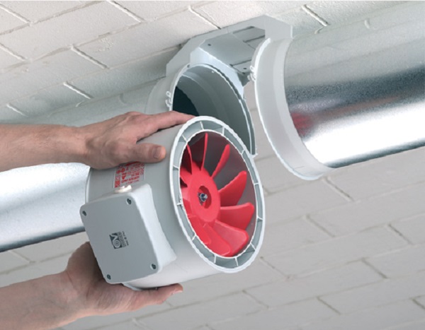  Installation of duct fan