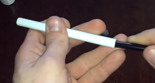  Popping the inside of a cigarette