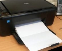  Printer prints white sheets