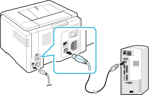  Connect the scanner to the computer