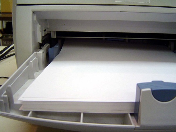  Paper in printer