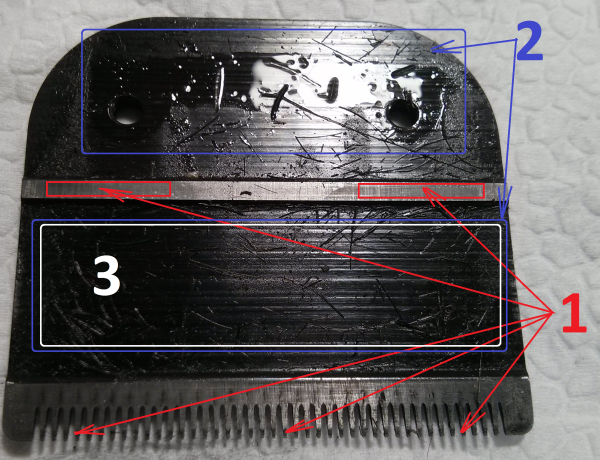  Lubrication of parts