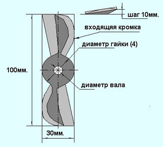  Motor screw