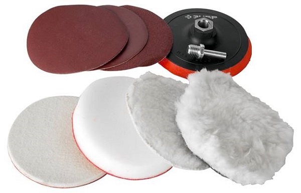  Polishing and grinding wheels