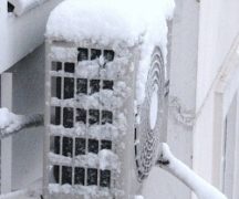  Installation of air conditioning in the winter