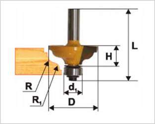  Milling cutter №4