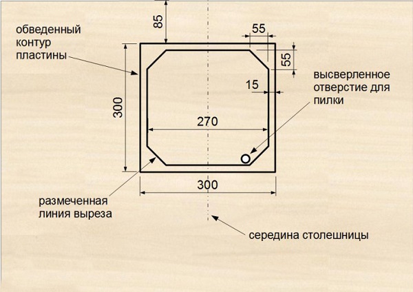  Markup drawing