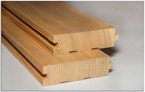  Grooved timber