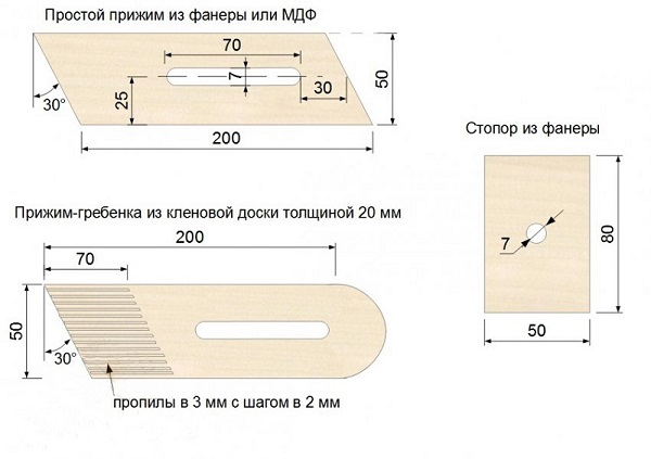  Plywood clips