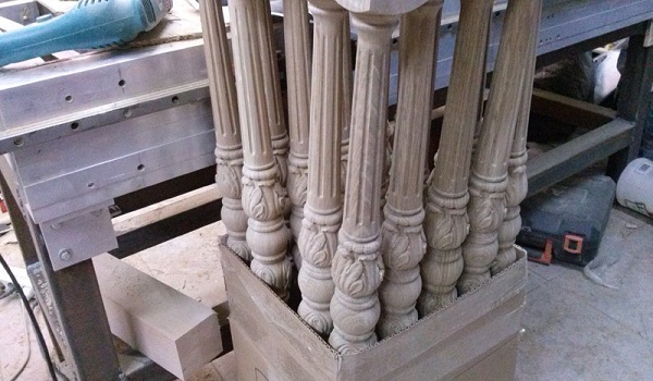  Longitudinal balusters