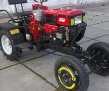  Tractor from the motoblock