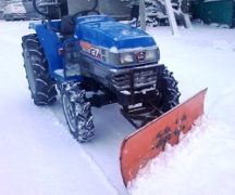  Dump on a mini tractor with their own hands