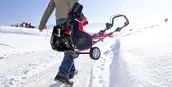  Snowthrower carrying