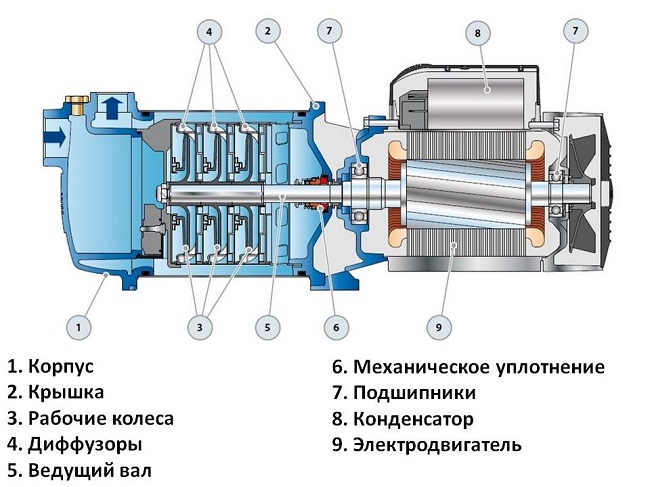  Device centrifugal pump