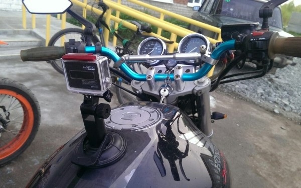  Motorcycle with camera