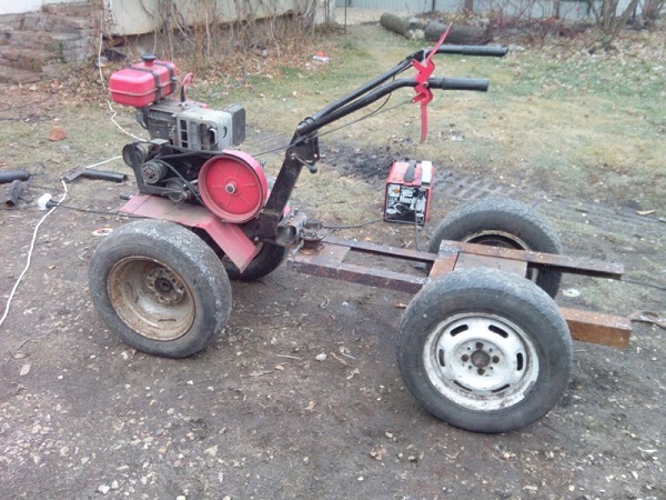  DIY compact tractor