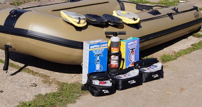  Pumps for inflatable boats