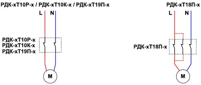  Single phase relay circuit