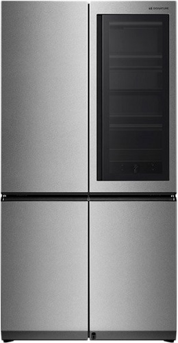  Refrigerator LG LSR100RU with closed doors