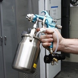  Adjustment and repair of the spray gun for various faults