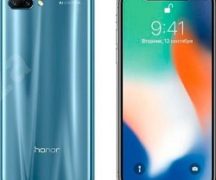  Honor 10 vs iPhone X