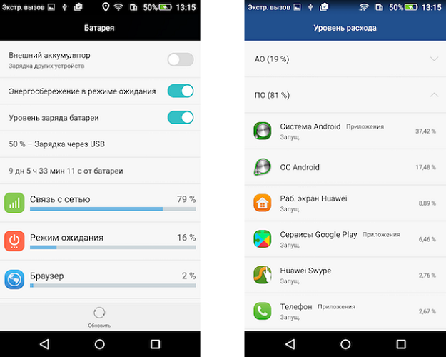  Battery performance