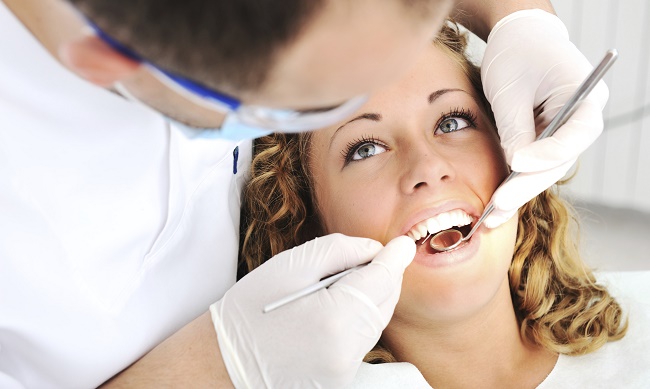  Girl at the dentist