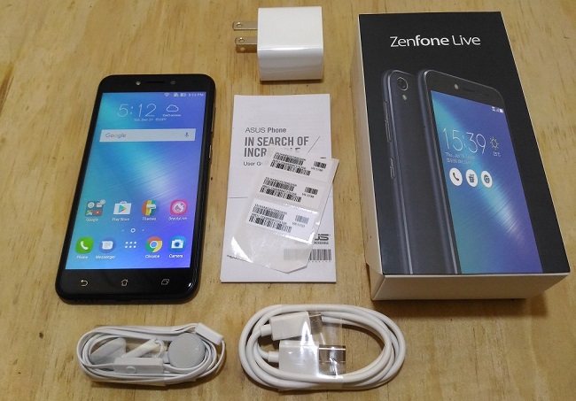  Asus zenfone live