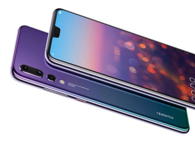  front and back of the smartphone